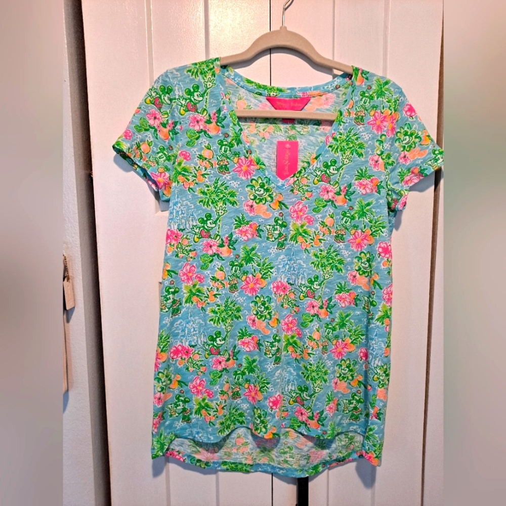 Lilly Pulitzer Disney Parks Small Shirt
